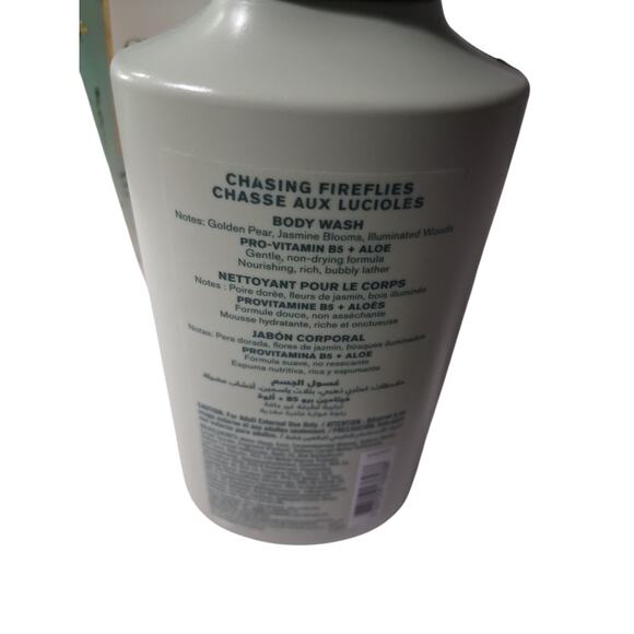 Rare Bath & Body Works Women's 2pcs Set of Chasing Fireflies Wash & Creamy Scrub - Picture 3 of 4